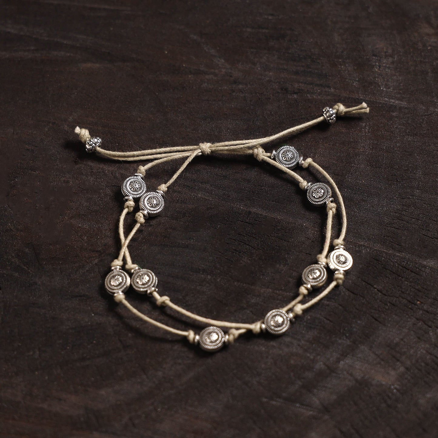 Handcrafted german silver bracelet 03