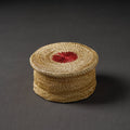 Handcrafted Golden Grass Beige Multipurpose Box (6 x 6 in)