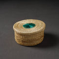 Handcrafted Golden Grass Beige Multipurpose Box (6 x 6 in)