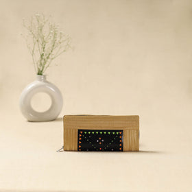 Handcrafted kutch leather clutch / wallet 26