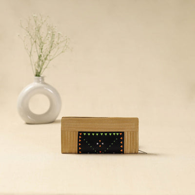 Handcrafted kutch leather clutch / wallet 26