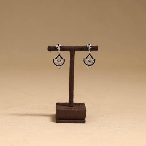 Handcrafted paka meenakari earrings 85