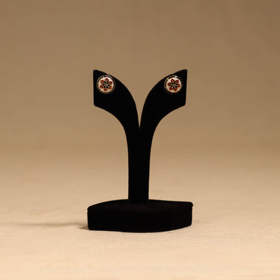 Handcrafted paka meenakari earrings 96