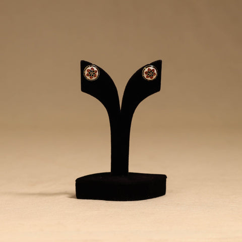 Handcrafted paka meenakari earrings 96