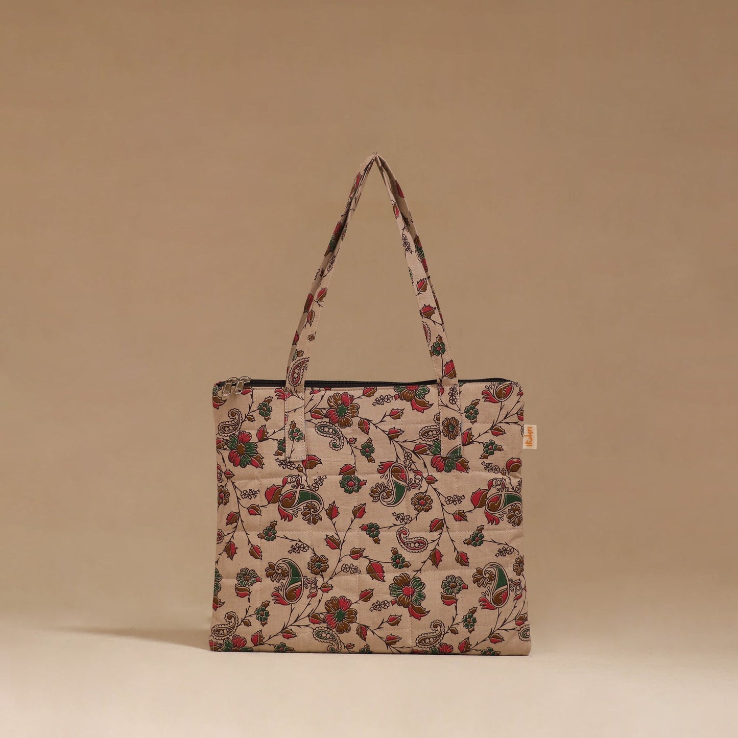 Handcrafted quilted handbag 12