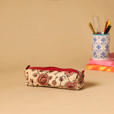 Handcrafted quilted pencil pouch 10