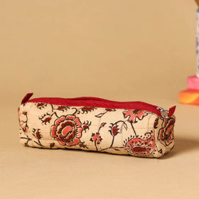 Handcrafted quilted pencil pouch 10