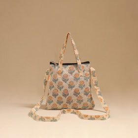 Handcrafted quilted sling bag 01