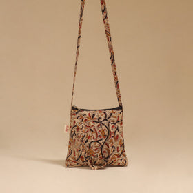 Handcrafted quilted sling bag 05