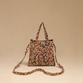 Handcrafted quilted sling bag 05