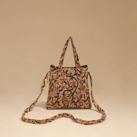 Handcrafted quilted sling bag 05