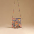 Handcrafted quilted sling bag 05