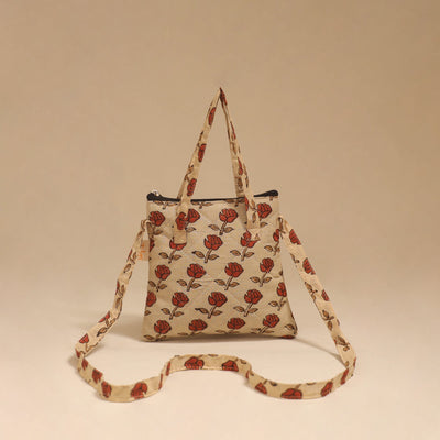 Handcrafted quilted sling bag 08