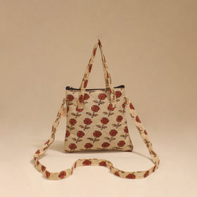 Handcrafted quilted sling bag 08