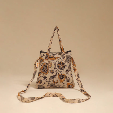 Handcrafted quilted sling bag 11