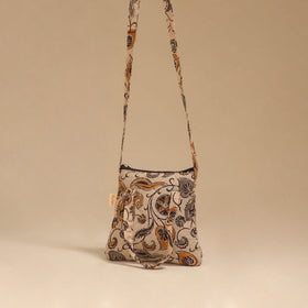 Handcrafted quilted sling bag 11