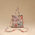 Handcrafted quilted sling bag 13