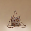 Handcrafted quilted sling bag 32