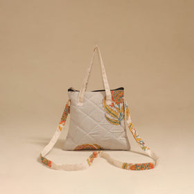 Handcrafted quilted sling bag 33