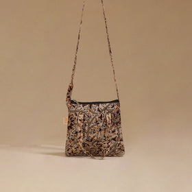 Handcrafted quilted sling bag 36
