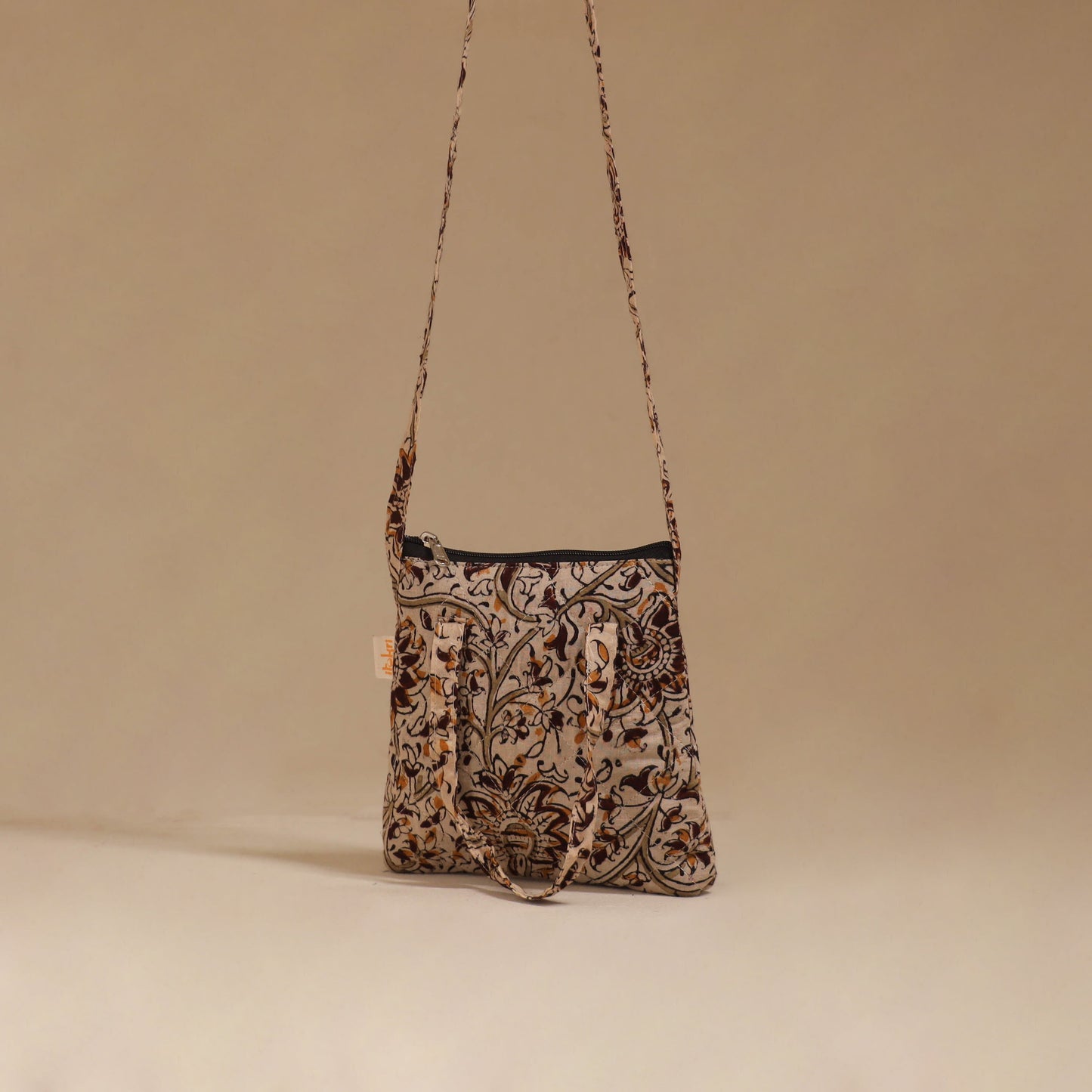 Handcrafted quilted sling bag 36