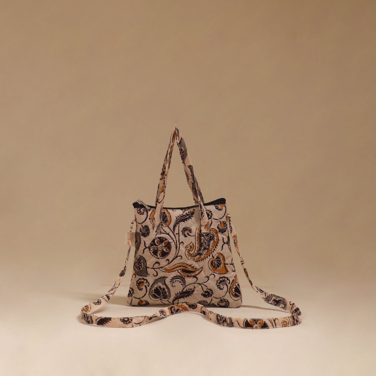 Handcrafted quilted sling bag 37