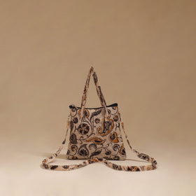 Handcrafted quilted sling bag 37