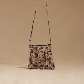 Handcrafted quilted sling bag 37