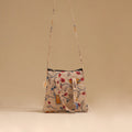 Handcrafted quilted sling bag 68
