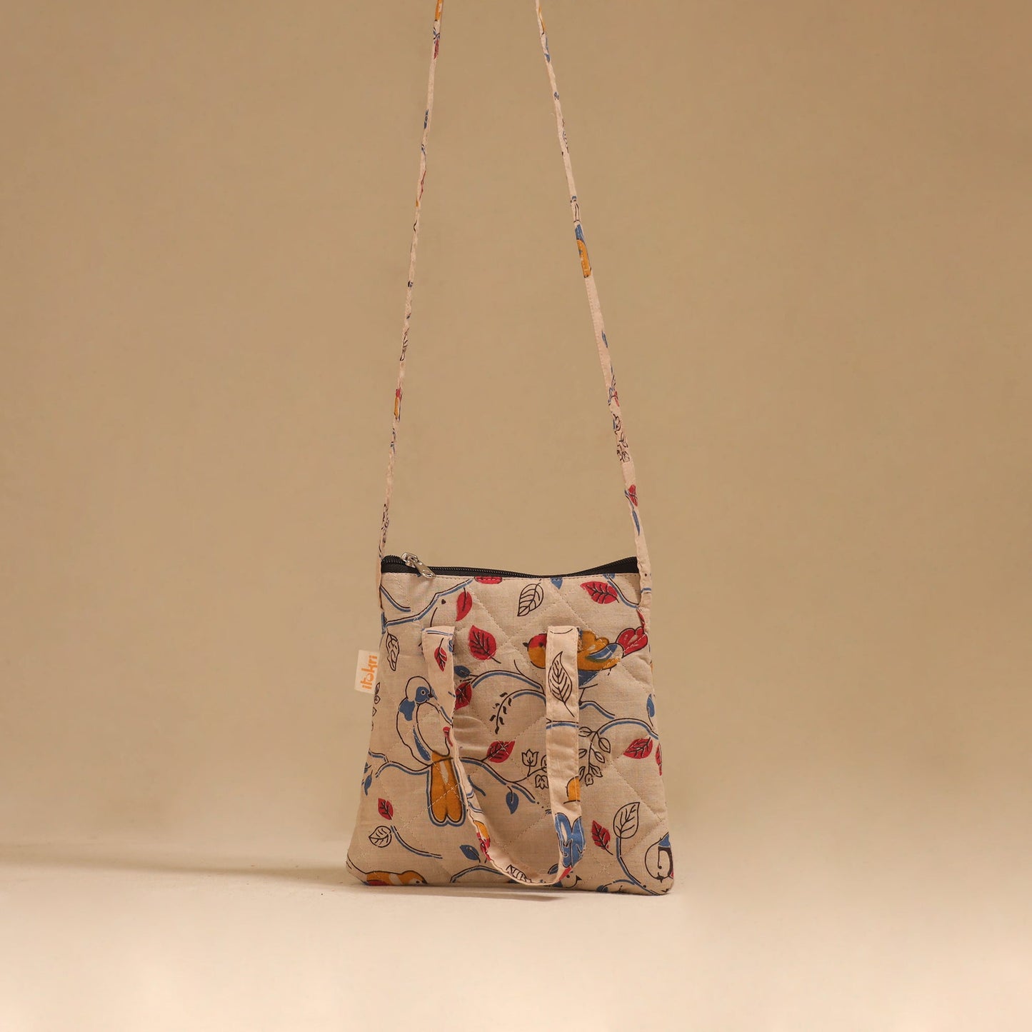 Handcrafted quilted sling bag 68