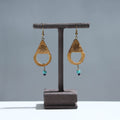 Handcrafted Scoop Shaped Bamboo Earrings