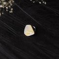 Beige - handcrafted seashell ring (adjustable) 28