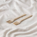  Beige Handcrafted Wooden Fork Online iTokri.com 01