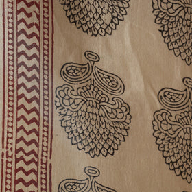 Handloom chanderi silk natural dyed bagh fabric 14