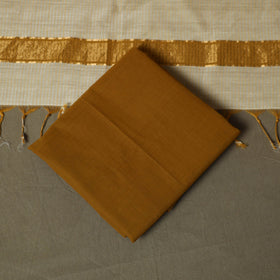 Handloom cotton mangalagiri 3pc unstitched dress material