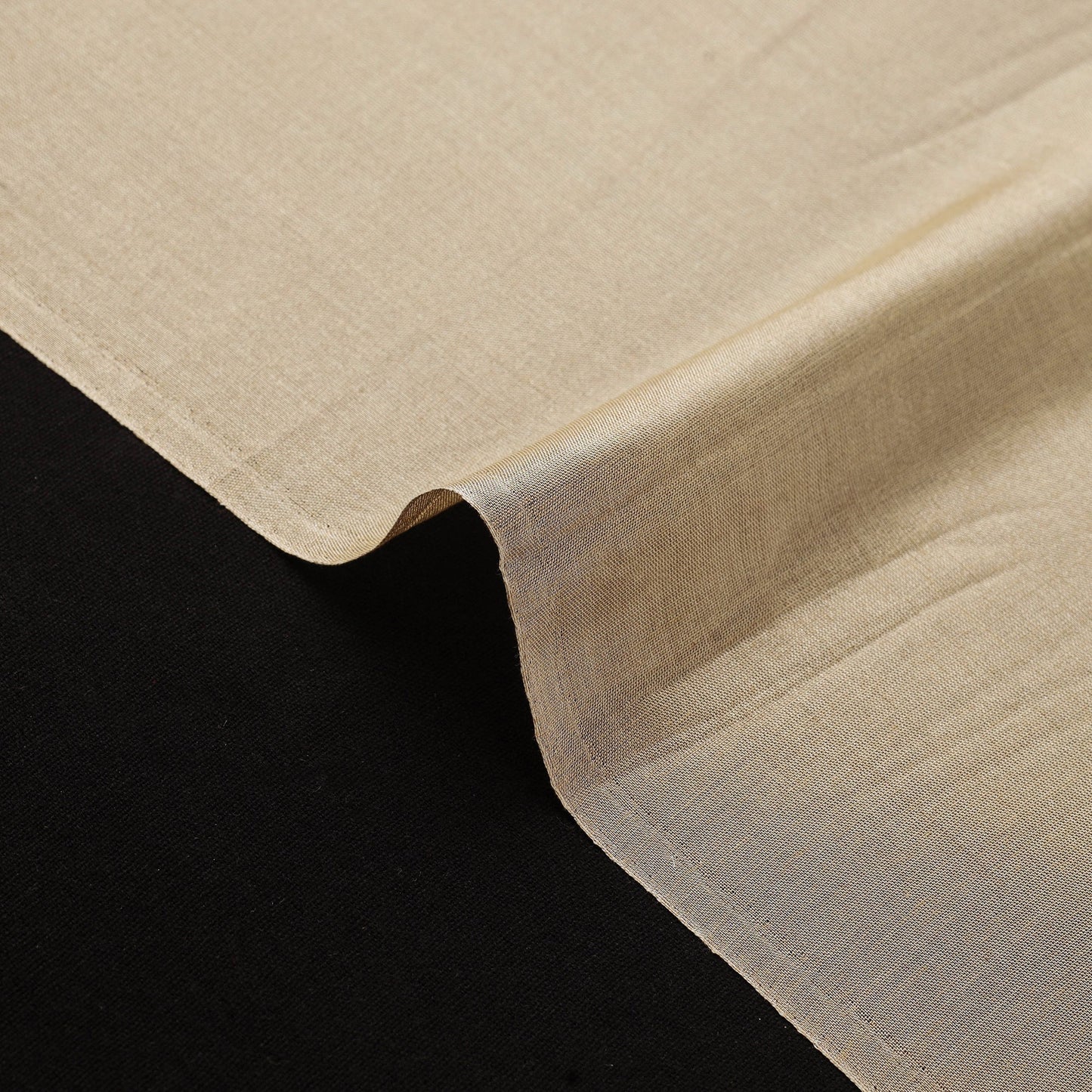 Handloom full tissue silver zari stripes chanderi silk