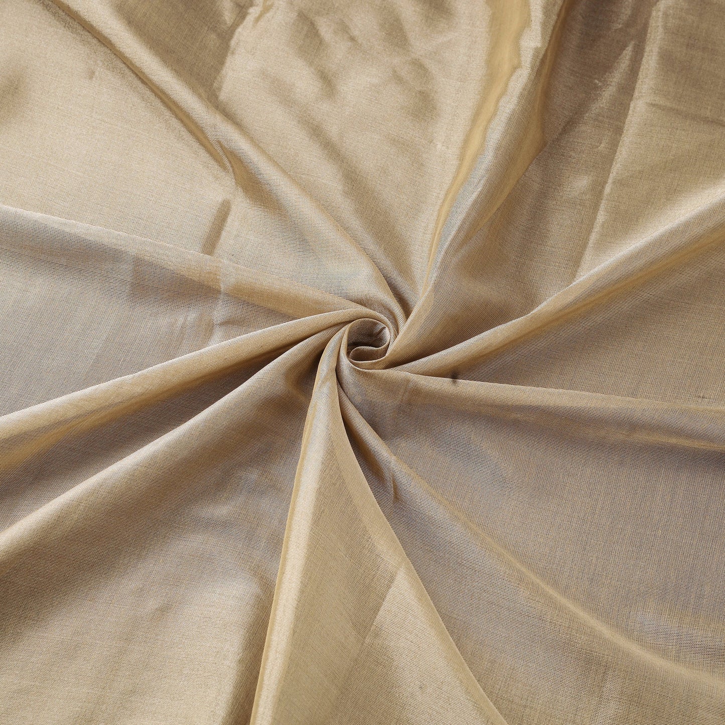 Handloom full tissue silver zari stripes chanderi silk