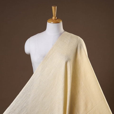 Beige - handloom linen bhagalpuri fabric 20 - handcrafted