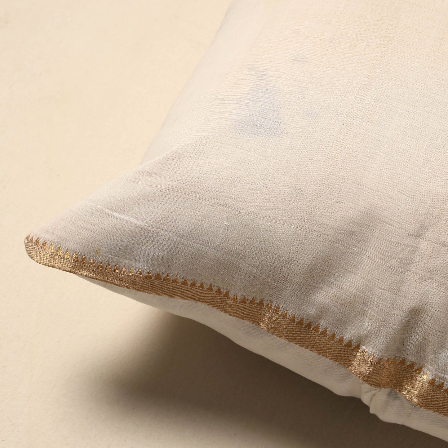 Handloom mangalagiri cushion cover 63 - handcrafted