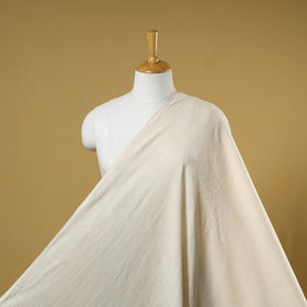 Beige - handloom organic kala cotton fabric 10 - handcrafted