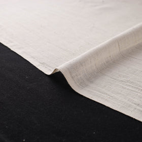 Beige - handloom organic kala cotton fabric 10 - handcrafted