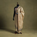 Beige - handloom silk cotton maheshwari dupatta 63