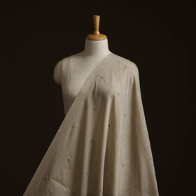 Handloom thread buti mercerised cotton chanderi fabric 02