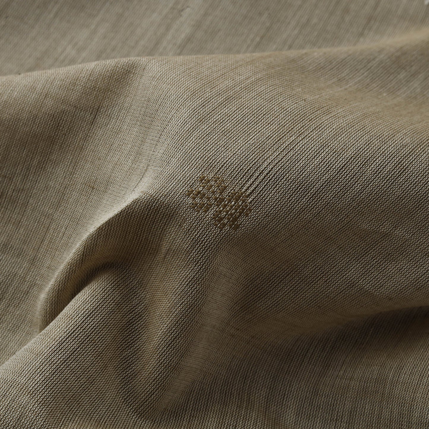 Handloom thread buti mercerised cotton chanderi fabric 02