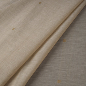 Handloom zari buti mercerised cotton chanderi fabric 06