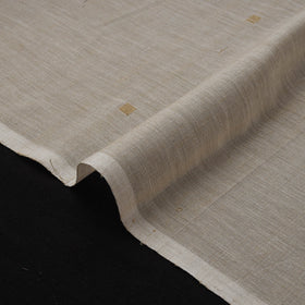 Handloom zari buti mercerised cotton chanderi fabric 06