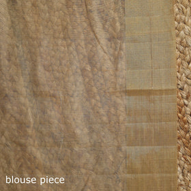 Handloom zari work chanderi silk saree 10 - handcrafted