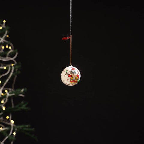 Handmade christmas ornament ball hanging 07 - handcrafted