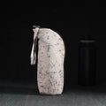  Beige Handmade Cotton 1L Water Bottle Cover