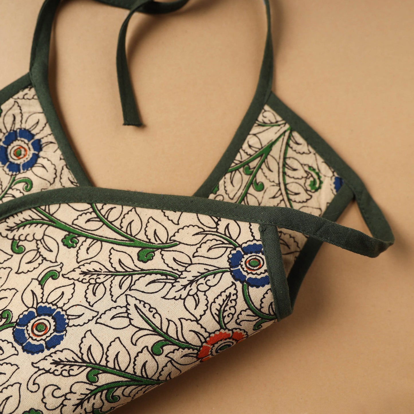 Buy Beige Handmade Cotton Baby Bib